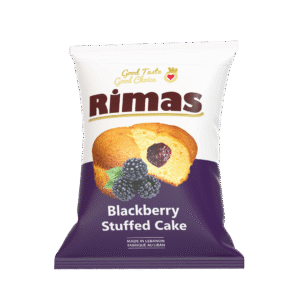 Rimas blackberry stuffed CupCake