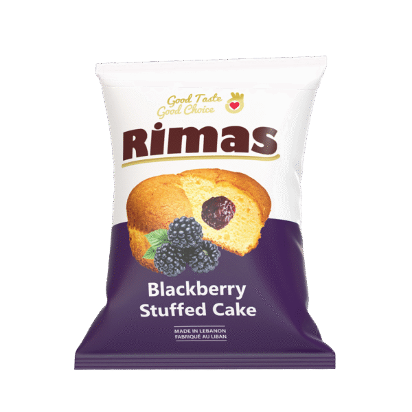 Rimas blackberry stuffed CupCake
